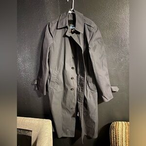 Neptune Garment Co. BOSTON Made USA Women’s Army/Navy TRENCH COAT Jacket